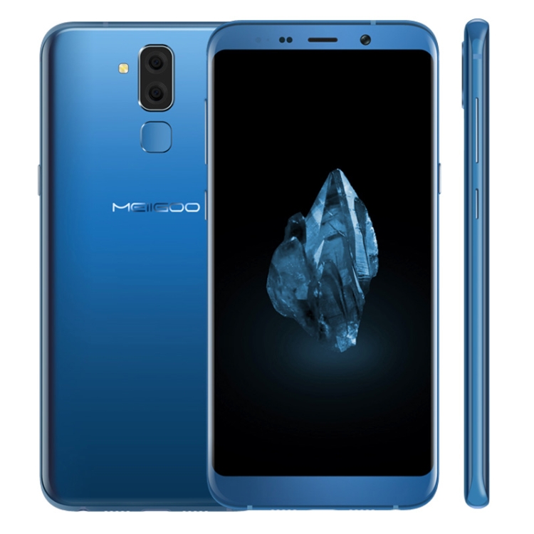 

Meiigoo S8, 4GB+64GB, Dual Back Cameras, Fingerprint Identification, 6.1 inch 3D Arc Android 7.0 MTK6750T Octa Core up to 1.5GHz, Network: 4G(Blue)