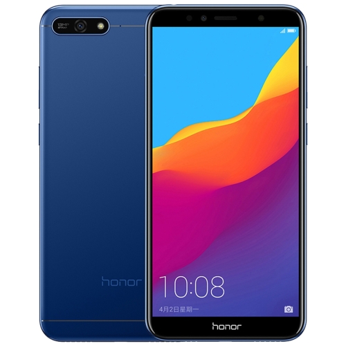 

Huawei Honor 7A AUM-AL00, 2GB+32GB,China Version, Face Identification, 5.7 inch EMUI 8.0 (Android 8.0) Qualcomm Snapdragon 430 Octa Core, 4 x 1.4GHz + 4 x 1.1GHz, Network: 4G(Blue) Support Google Play