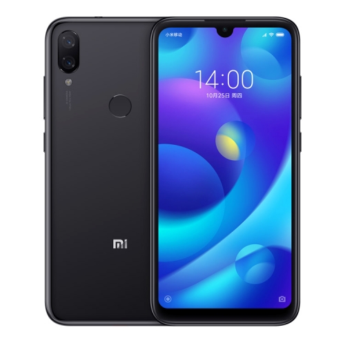 

[HK Stock] Xiaomi Mi Play, 4GB+64GB, Global Official Version, Dual AI Back Cameras, Face & Fingerprint Identification, 5.84 inch Water-drop Full Screen Android 8.1 MTK Helio P35 Octa Core up to 2.3GHz, Network: 4G, Dual SIM(Black)