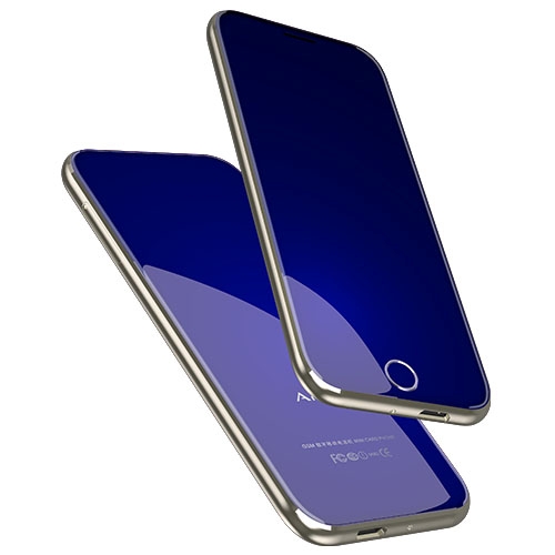 

Ancia T8 Card Mobile Phone, 1.54 inch, SC6531DA, Touch Keys, Bluetooth, TF, FM, Anti-lost, MP3, GSM, Dual SIM (Blue)