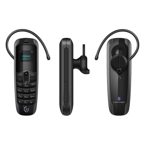 

Forita A20 Mini Mobile Phone, Hands Free Bluetooth Dialer Headphone, 0.66 inch, MTK6261D, 18 Keys, FM, MP3, GSM(Black)
