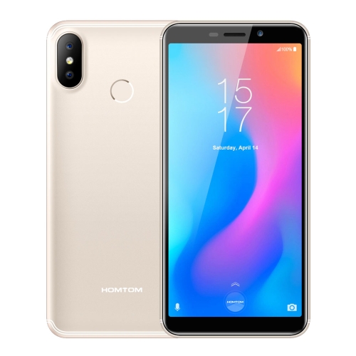 

[HK Stock] HOMTOM C2, 2GB+16GB, Face ID & Fingerprint Unlock, 5.5 inch Android 8.1 MTK6739 Quad Core up to 1.3GHz, Network: 4G, OTG, Dual SIM, OTA(Champagne Gold)