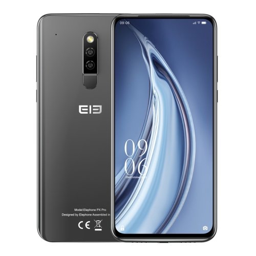 

[HK Warehouse] ELEPHONE PX Pro / EP7008, 48MP Camera, 4GB+128GB, Dual Back Cameras + Pop-up Front Camera, Fingerprint Identification, 6.53 inch Android 10.0 MTK6771T Helio P70 Octa Core up to 2.0GHz, Network: 4G, OTG, NFC(Grey)