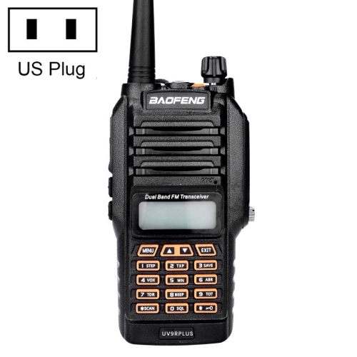 

BaoFeng BF-UV9Rplus 16W Waterproof Dual Band Radio Handheld Antenna Walkie Talkie, US Plug