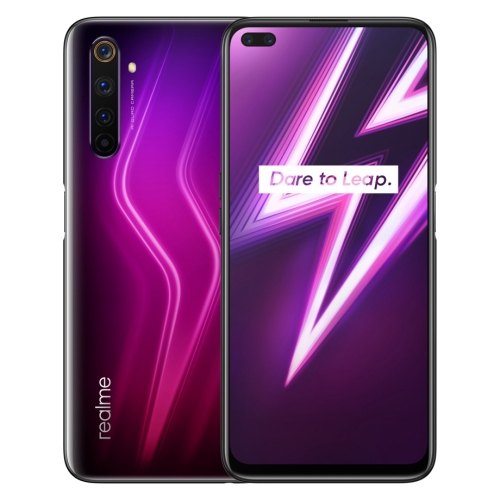 

[HK Warehouse] Realme 6 Pro, 64MP Cameras, 8GB+128GB, Global Official Version, Quad Back Cameras + Dual Front Cameras, Side Fingerprint Identification, 4300mAh Battery, 6.6 inch Realme UI (Android 10) Qualcomm Snapdragon 720G Octa Core up to 2.3GHz, Netwo