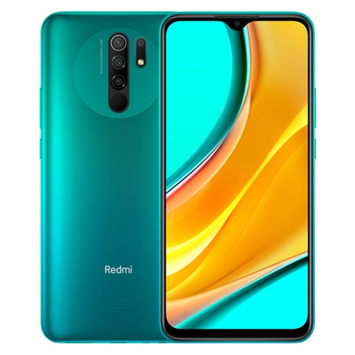 

[HK Warehouse] Xiaomi Redmi 9, 3GB+32GB, EU Global Official Version, Quad Back Cameras, 5020mAh Battery, Face ID& Fingerprint Identification, 6.53 inch MIUI 11 Media Tek Helio G80 up to 2.0 GHz Network: 4G, Dual SIM(Green)