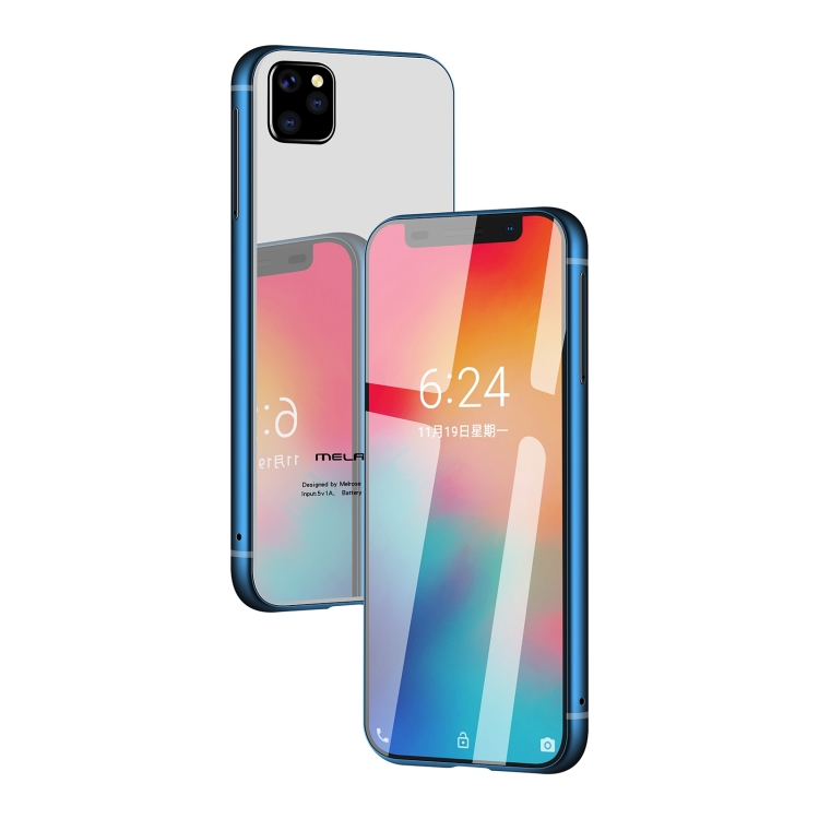 

MELROSE 2019, 3GB+32GB, Face ID & Fingerprint Identification, 3.4 inch, Android 8.1 MTK6739V/WA Quad Core up to 1.28GHz, Network: 4G, Dual SIM, Support Google Play (Blue)