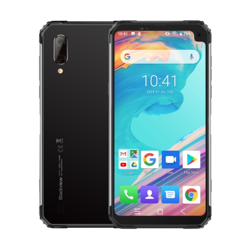 

[HK Warehouse] Blackview BV6100, 3GB+16GB, IP68 Waterproof Dustproof Shockproof, 5580mAh Battery, 6.8 inch Android 9.0 MTK6761 Quad-core up to 2.0GHz, Network: 4G, OTG, NFC(Silver)