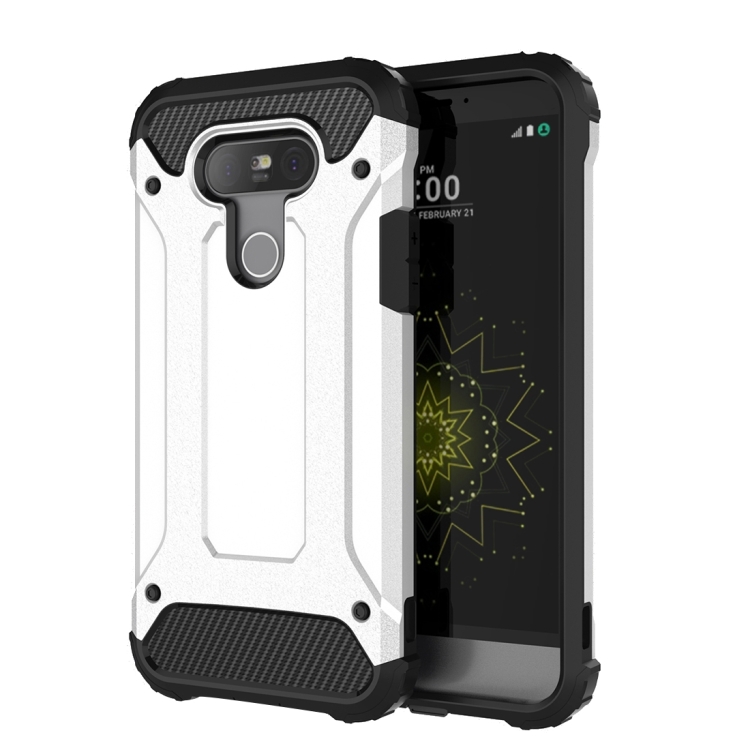 

Tough Armor TPU + PC Combination Case For LG G5 (White)