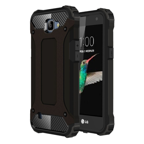 

Tough Armor TPU + PC Combination Case For LG K4 (Black)