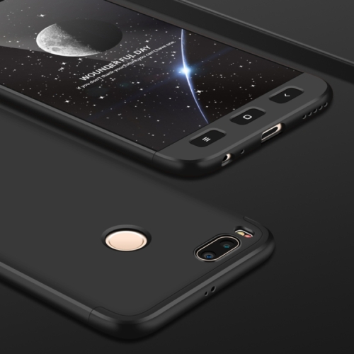 

GKK Xiaomi Mi 5X / A1 PC 360 Degrees Full Coverage Protective Case Back Cover(Black)