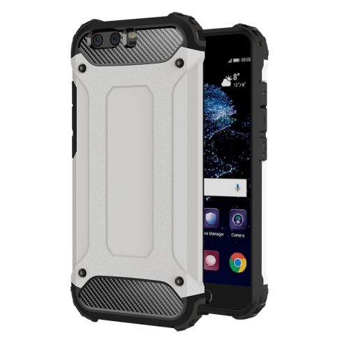 

For Huawei P10 Tough Armor TPU + PC Combination Case(Grey)
