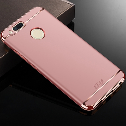 

MOFI Xiaomi Mi 5X / A1 Three Stage Splicing Shield Full Coverage Protective Back Cover Case(Rose Gold)