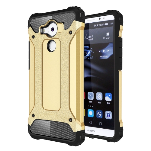 

For Huawei Mate 8 Tough Armor TPU + PC Combination Case(Gold)