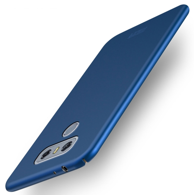 

MOFI For LG G6 PC Ultra-thin Edge Fully Wrapped Up Protective Case Back Cover(Blue)