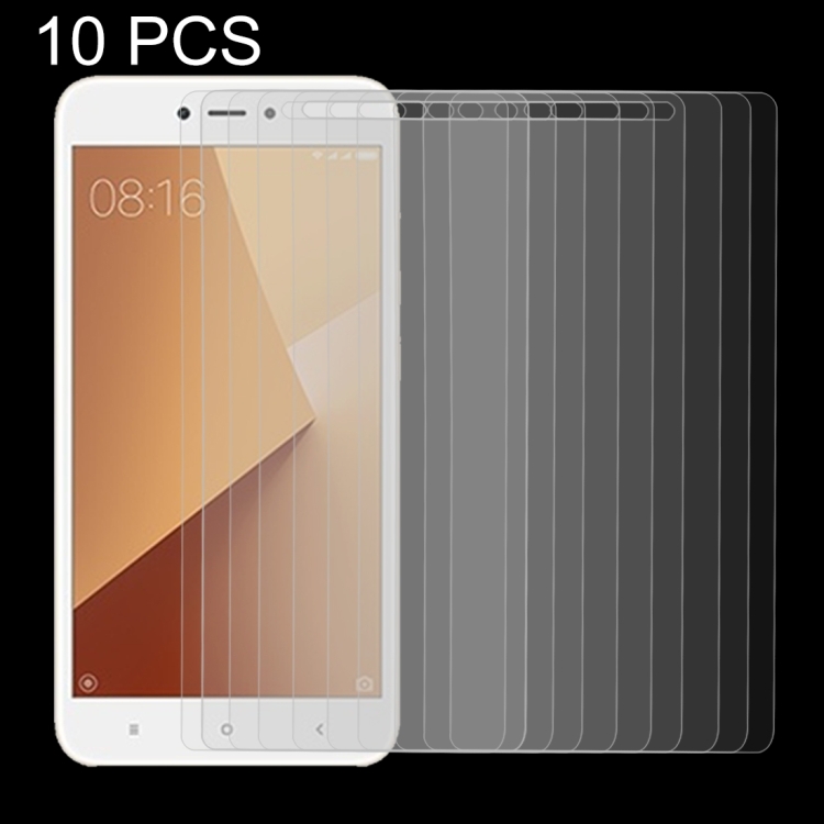 LGYD 50 PCS for Xiaomi Redmi 4X 0.26mm 9H Surface Hardness Explosion-Proof Non-Full Screen Tempered Glass Film