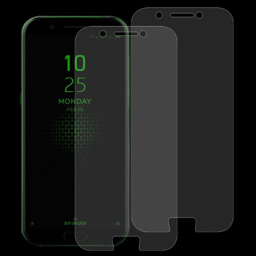 

2 PCS 0.26mm 9H 2.5D Tempered Glass Film for Xiaomi Black Shark