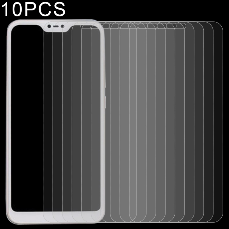 

10 PCS 0.26mm 9H 2.5D Tempered Glass Film for Xiaomi Redmi 6 Pro / Mi A2 Lite