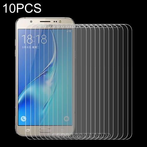 

10 PCS 0.26mm 9H+ Surface Hardness 2.5D Explosion-proof Tempered Glass Film for Galaxy J7 / J700