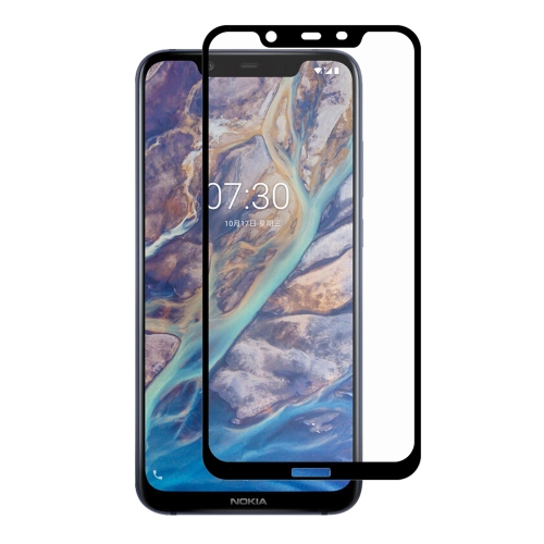 

ENKAY Hat-prince Full Glue 0.26mm 9H 2.5D Tempered Glass Film for Nokia 8.1 / Nokia X7