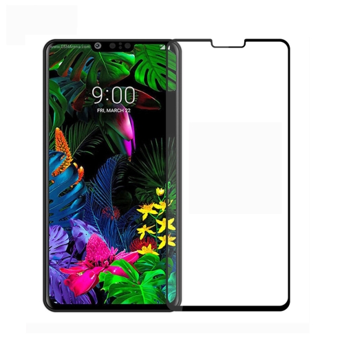 

PINWUYO 9H 2.5D Full Screen Tempered Glass Film for LG G8 ThinQ(Black)