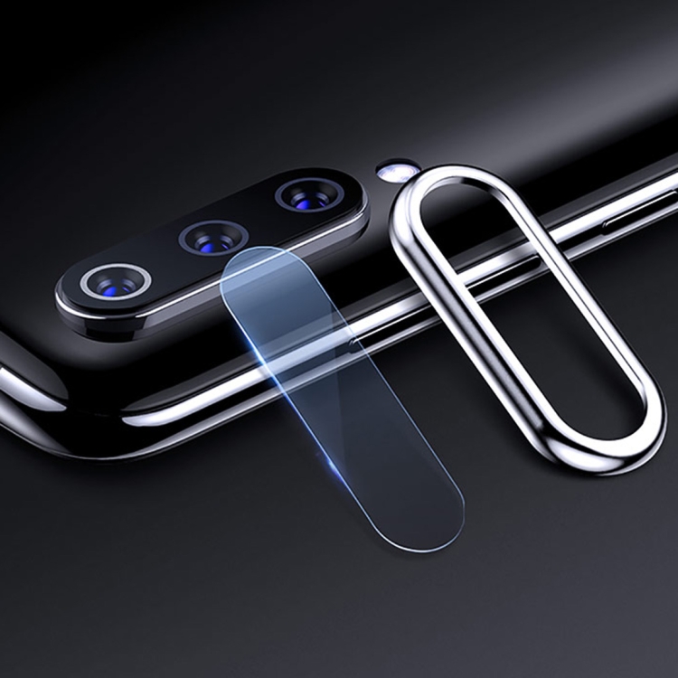 

TOTUDESIGN 0.7mm Rear Camera Lens Protector Tempered Glass Film for Xiaomi Mi 9 (Silver)