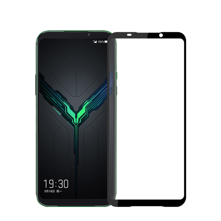 

MOFI 9H 2.5D Full Screen Tempered Glass Film for Xiaomi Black Shark 2 (Black)