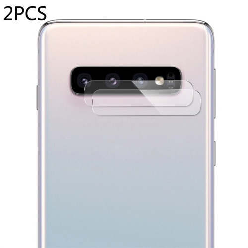 

2 PCS ENKAY Hat-Prince 0.2mm 9H 2.15D Curved Explosion-proof Rear Camera Lens Protector Tempered Glass Film for Galaxy S10 / S10 Plus