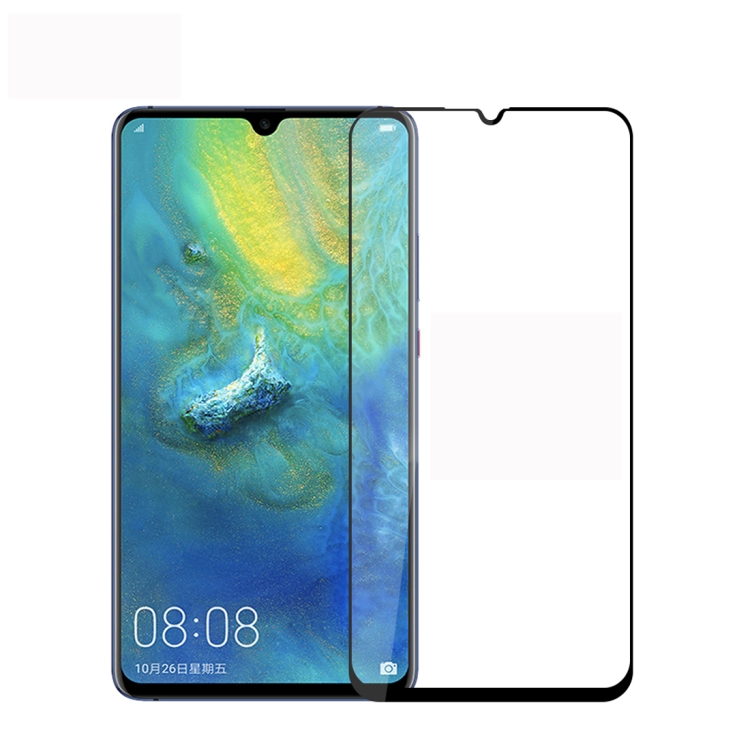 

PINWUYO 9H 2.5D Full Screen Tempered Glass Film for Huawei Mate 20 X (Black)