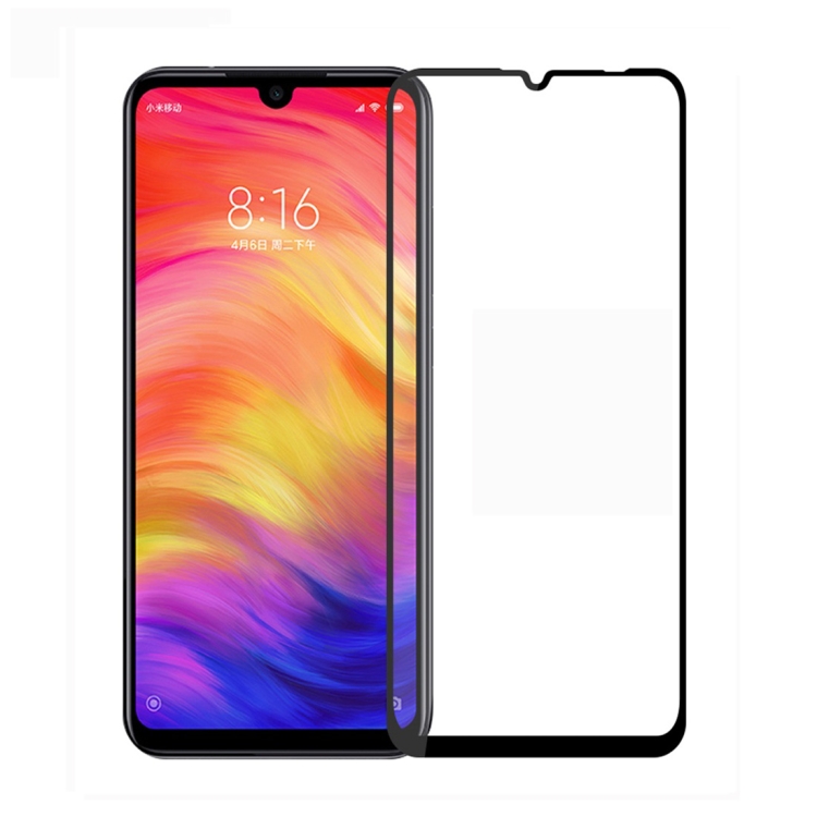 

MOFI 9H 2.5D Full Screen Tempered Glass Film for Xiaomi Redmi Note 7 (Black)