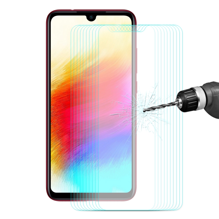 

10 PCS ENKAY Hat-Prince 0.26mm 9H 2.5D Curved Edge Tempered Glass Film for Xiaomi Redmi Note 7 Pro
