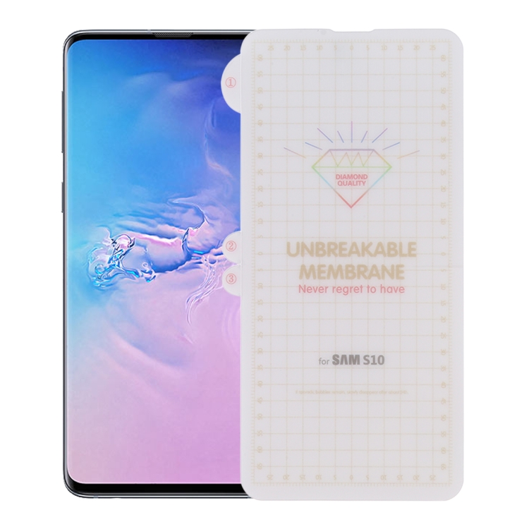 

Full Screen Soft TPU Protector for Galaxy S10