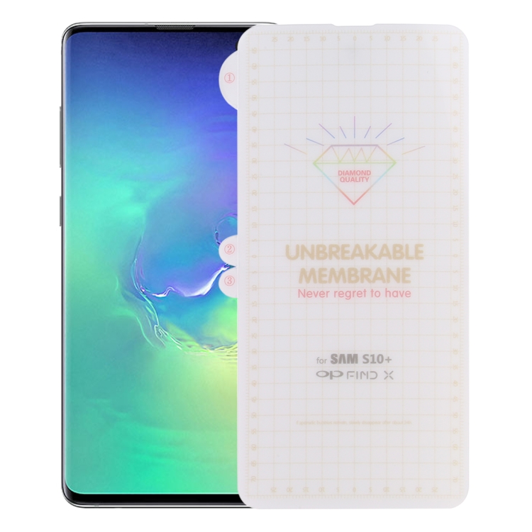 

Full Screen Soft TPU Protector for Galaxy S10+