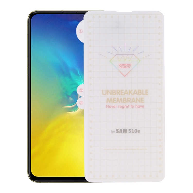 

Full Screen Soft TPU Protector for Galaxy S10e