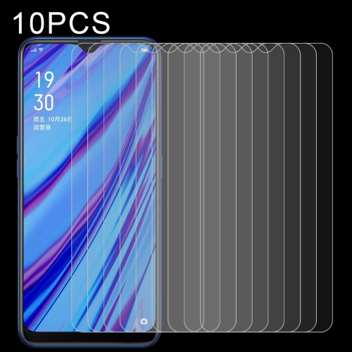 

10 PCS 2.5D Non-Full Screen Tempered Glass Film for OPPO A9 2020