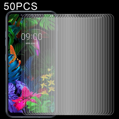 

For LG G8s ThinQ 50 PCS 0.26mm 9H 2.5D Tempered Glass Film