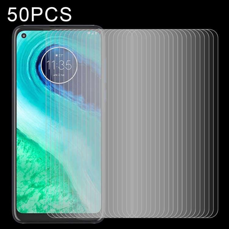 

For Motorola Moto G8 50 PCS 0.26mm 9H 2.5D Tempered Glass Film