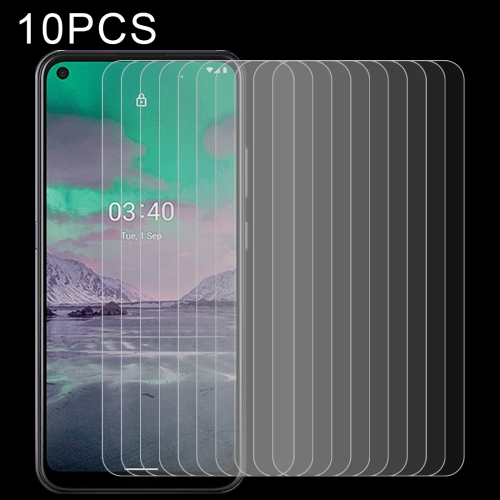 

For Nokia 3.4 10 PCS 0.26mm 9H 2.5D Tempered Glass Film