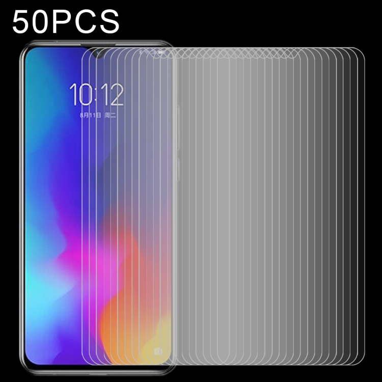 

For Lenovo K10 Note 50 PCS 0.26mm 9H 2.5D Tempered Glass Film