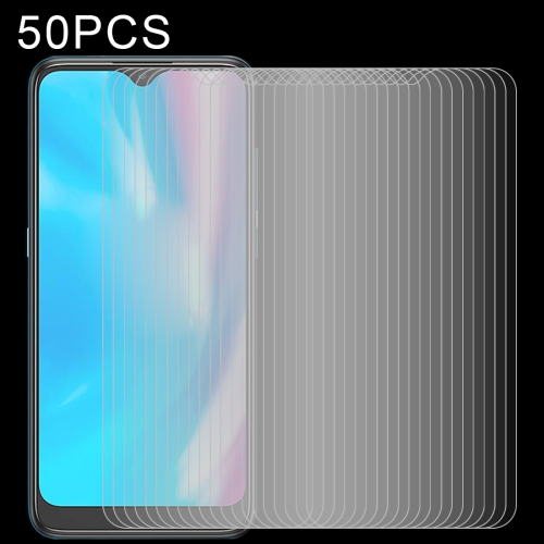 

For Alcatel 1SE 2020 50 PCS 0.26mm 9H 2.5D Tempered Glass Film