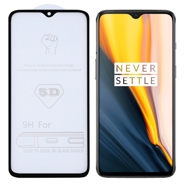 

9H 5D Full Glue Full Screen Tempered Glass Film for OnePlus 7
