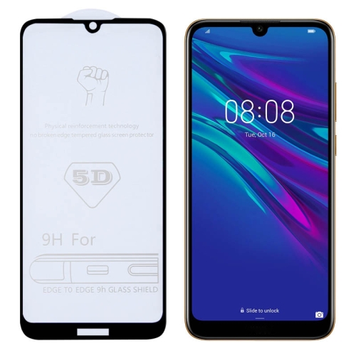 

9H 5D Full Glue Full Screen Tempered Glass Film for Huawei Y6 (2019) / Honor 8A
