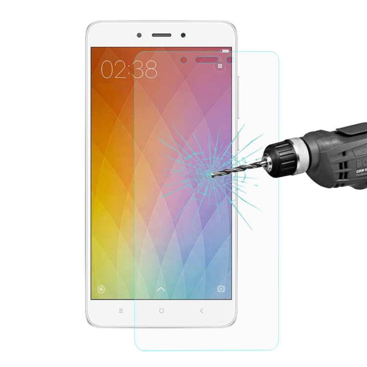 

ENKAY Hat-Prince for Xiaomi Redmi Note 4 0.26mm 9H Hardness 2.5D Explosion-proof Non-full Screen Tempered Glass Screen Film