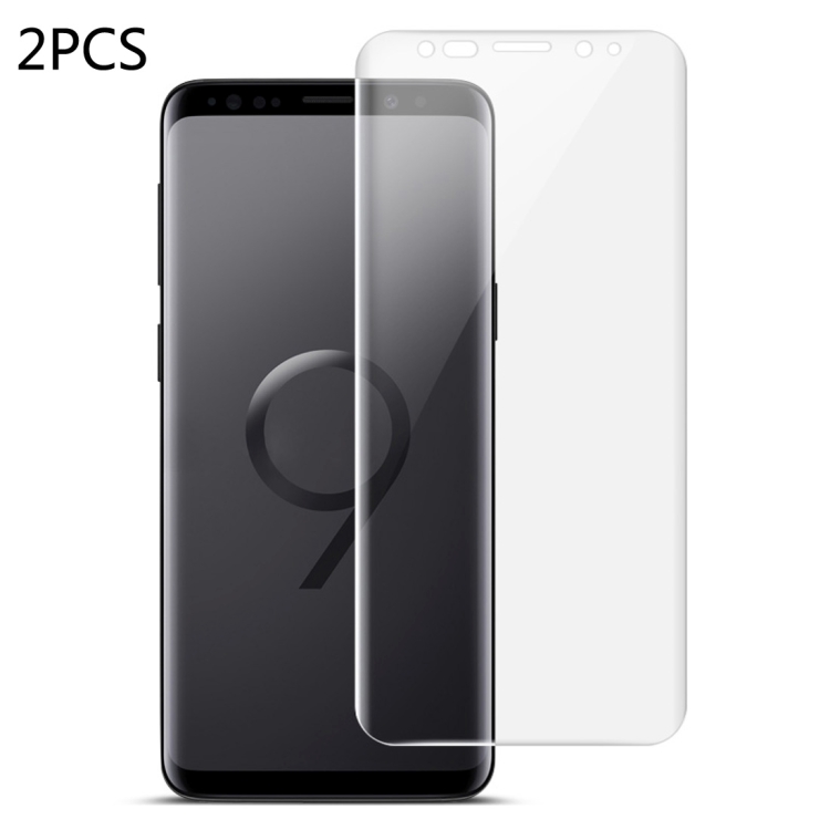 

2 PCS IMAK 0.15mm Curved Full Screen Protector Hydrogel Film Front Protector for Galaxy S9 Plus