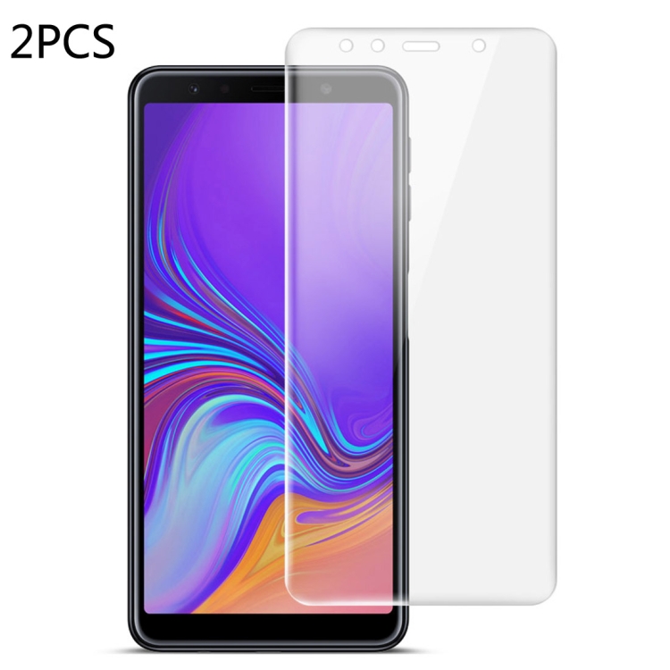 

2 PCS IMAK 0.15mm Curved Full Screen Protector Hydrogel Film Front Protector for Galaxy A7 (2018)