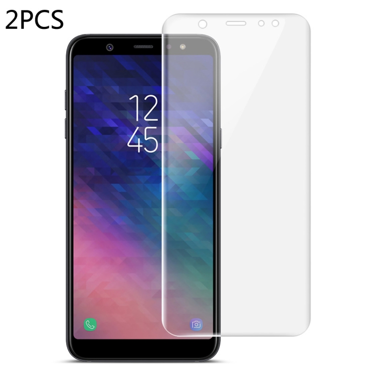 

2 PCS IMAK 0.15mm Curved Full Screen Protector Hydrogel Film Front Protector for Galaxy A6 Plus (2018)