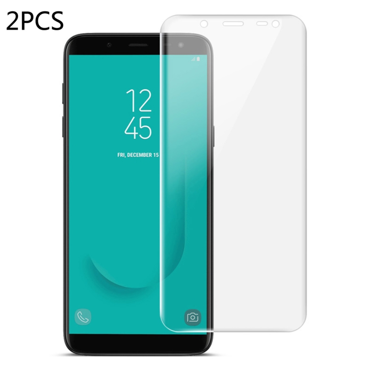 

2 PCS IMAK 0.15mm Curved Full Screen Protector Hydrogel Film Front Protector for Galaxy J6 (2018)