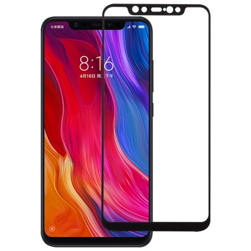 

0.26mm 9H 2.5D Tempered Glass Film for Xiaomi Mi 8(Black)