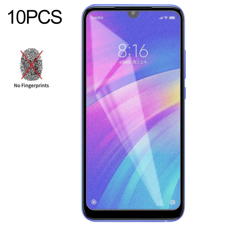 

10 PCS Non-Full Matte Frosted Tempered Glass Film for Xiaomi Redmi 7 / Redmi Note 7 Pro / Note 7 / Y3