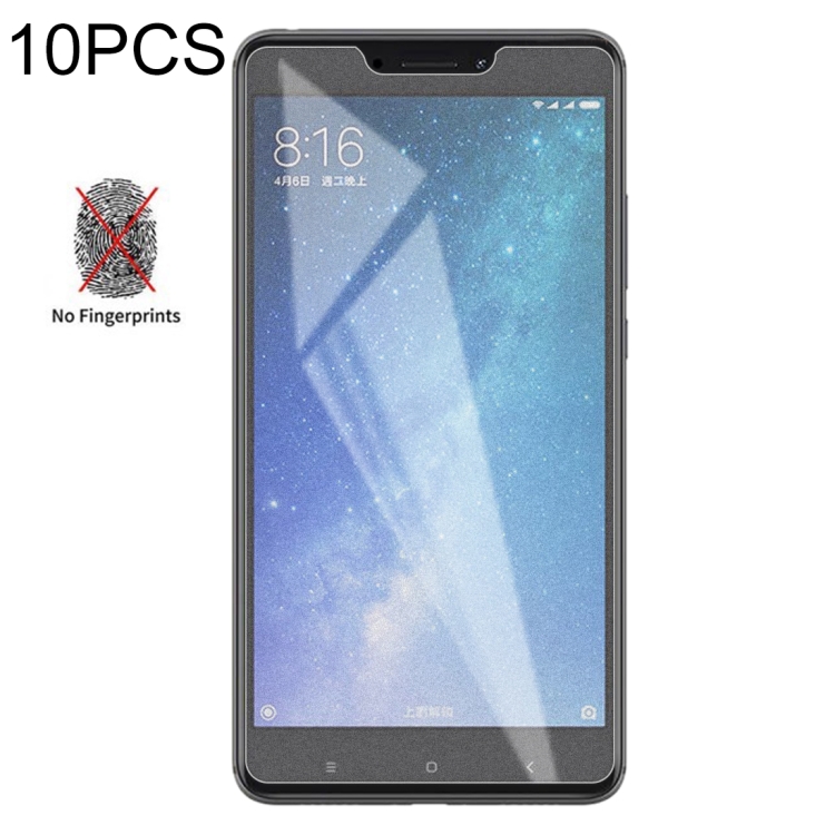 

10 PCS Non-Full Matte Frosted Tempered Glass Film for Xiaomi Mi Max 2